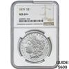 Image 1 : 1879 Morgan Silver Dollar NGC MS64+