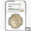 Image 1 : 1878 REV79 Morgan Silver Dollar NGC MS63
