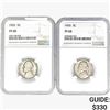 Image 1 : [2]1955 Jefferson Nickel NGC PF68