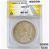 Image 1 : 1880-O Morgan Silver Dollar ANACS MS60