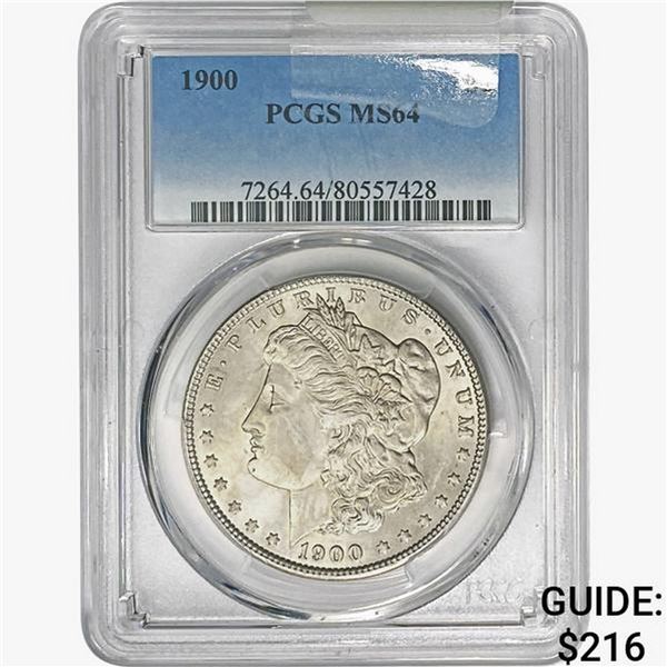 1900 Morgan Silver Dollar PCGS MS64