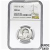 Image 1 : 1937-D Washington Silver Quarter NGC MS66