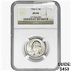 Image 1 : 1936-S Washington Silver Quarter NGC MS65