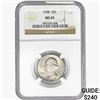 Image 1 : 1938 Washington Silver Quarter NGC MS65