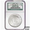 Image 1 : 1922 Silver Peace Dollar NGC MS63