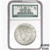 Image 1 : 1922 Silver Peace Dollar NGC BU
