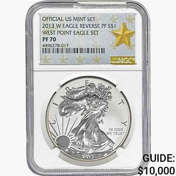 2013-W Silver Eagle NGC PF70
