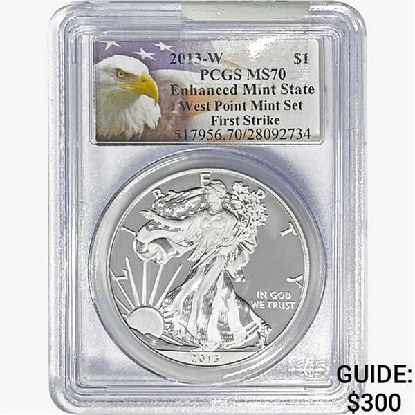 2013-W Silver Eagle PCGS MS70