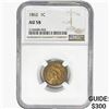 Image 1 : 1862 Indian Head Cent NGC AU58