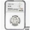 Image 1 : 1940-D Washington Silver Quarter NGC AU58