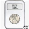 Image 1 : 1947-D Walking Liberty Half Dollar NGC MS64
