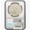 Image 2 : 1878 REV 78 Morgan Silver Dollar NGC AU58
