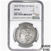 Image 1 : 1878 REV 78 Morgan Silver Dollar NGC AU58