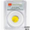 Image 1 : 2015 CHINESE PANADA GOLD PCGS MS69