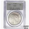 1925 Silver Peace Dollar PCGS MS65