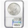 Image 2 : 1923 Silver Peace Dollar NGC MS63