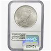 Image 2 : 1923 Silver Peace Dollar NGC MS63