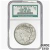 Image 1 : 1922 Silver Peace Dollar NGC UNCIRCULATED
