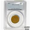 1853 Braided Hair Half Cent PCGS XF40