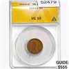 1914-D Wheat Cent ANACS VG10