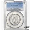 1945-D Walking Liberty Half Dollar PCGS MS66