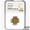 Image 1 : 1916-D BN Wheat Cent NGC MS63