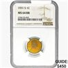 Image 1 : 1931-S RB Wheat Cent NGC MS64