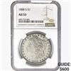 1888 Morgan Silver Dollar NGC AU53