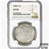 1888-S Morgan Silver Dollar NGC AU58