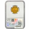 Image 2 : 1879-CC $5 Gold Half Eagle NGC VG8