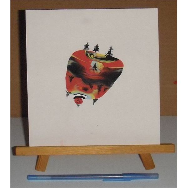 New Moon 1593A a story by painting an LangdonArt - une histoire par une peinture Nouvelle Lune 1593A