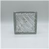 Image 3 : Cut Glass Decanter with Stopper, Geometric Design