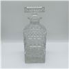 Image 1 : Cut Glass Whiskey Decanter with Stopper