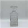 Image 2 : Cut Glass Whiskey Decanter with Stopper