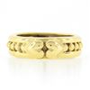 Image 4 : Judith Ripka 18k Yellow Gold Dual Heart Moi et Toi Eternity Beaded Band Ring