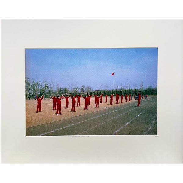 Gymnatics China Asia Gymnastique Communiste