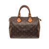 Image 1 : Louis Vuitton Brown Monogram Speedy 25 Satchel Bag