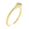Image 9 : NEW 14k Yellow Gold 0.53 ctw Marquise Bezel Diamond Solitaire Petite Simple Ring