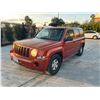Image 1 : JEEP PATRIOT 2010 T-DON-TMU