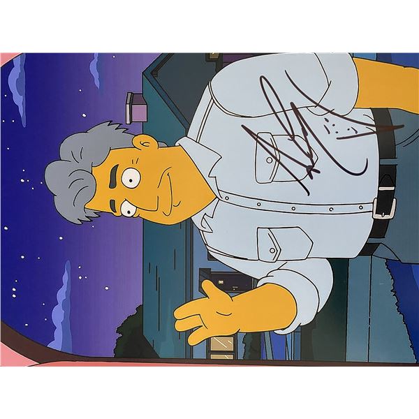 The Simpsons Jay Leno signed photo