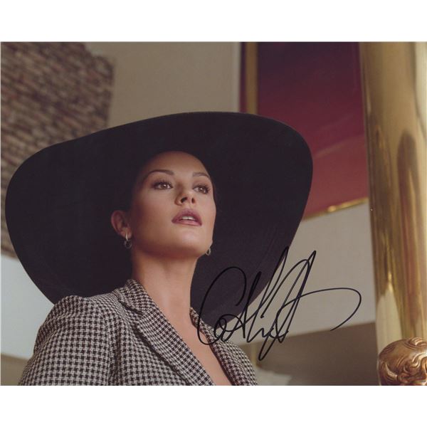 Catherine Zeta-Jones signed photo. GFA Authenticated