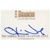 Image 1 : Oliver North signature cut
