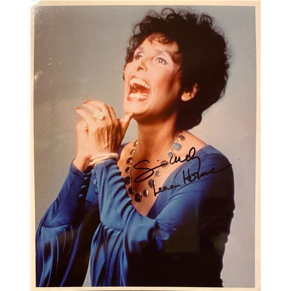 Lena Horne signed photo