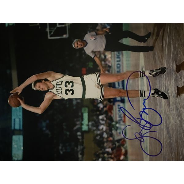 Boston Celtics Larry Bird signed photo