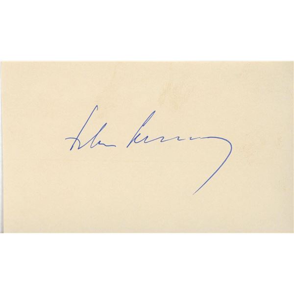 President John F. Kennedy signature cut. GFA Authenticated