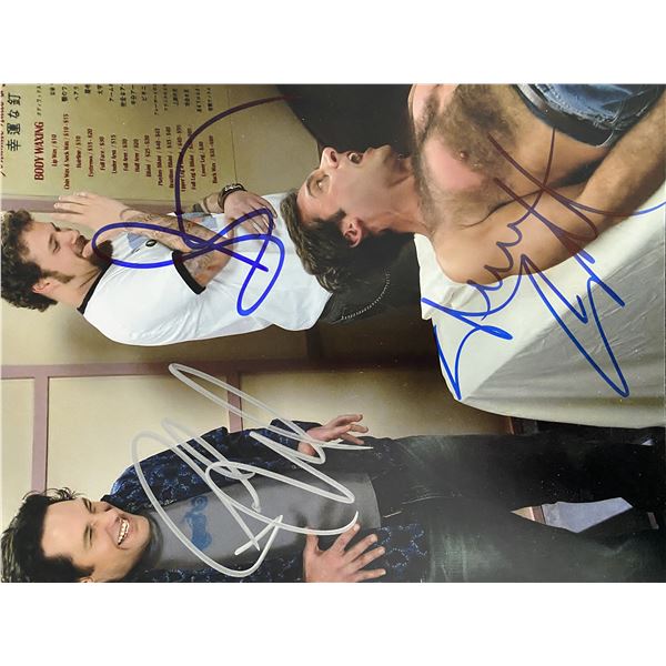 The 40-Year-Old Virgin cast signed movie photo