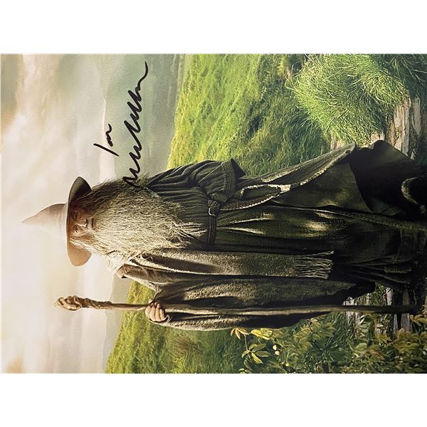 Harry Potter Sir Ian McKellen signed photo