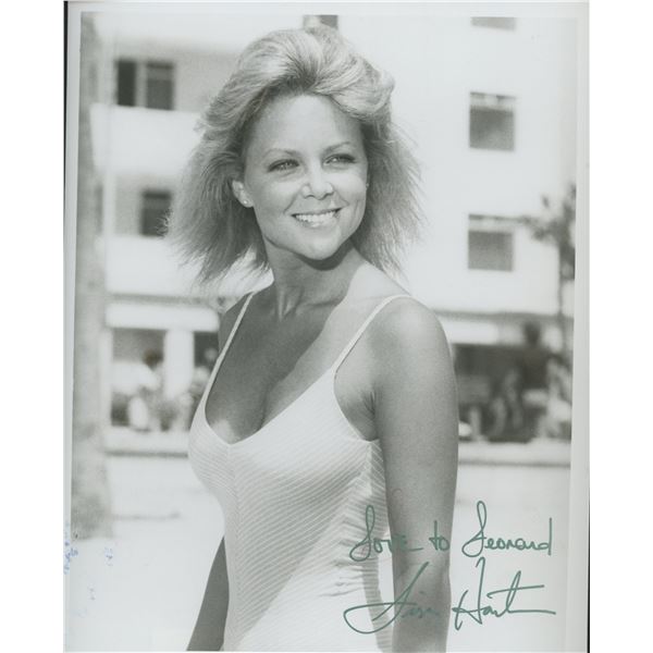 Knots Landing Lisa Hartman signed photo