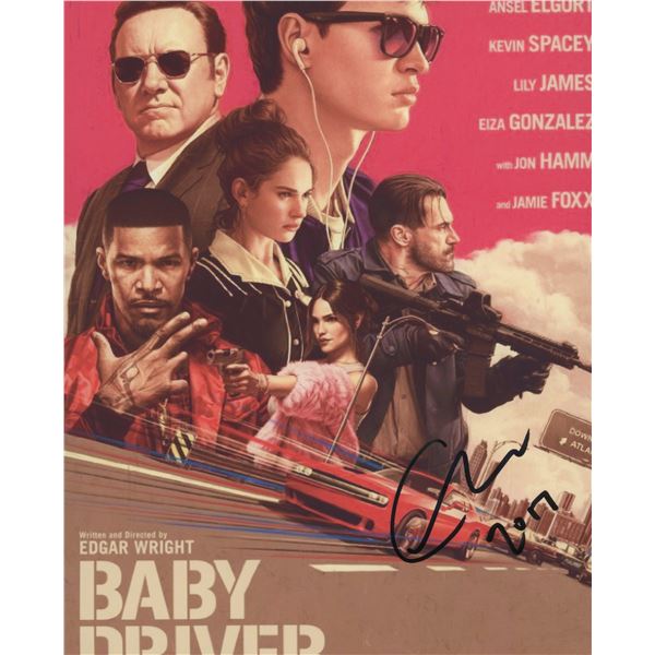 Baby Driver signed movie photo