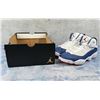Image 1 : Nike 322992-140 Air Jordan 6 Rings True Blue Red